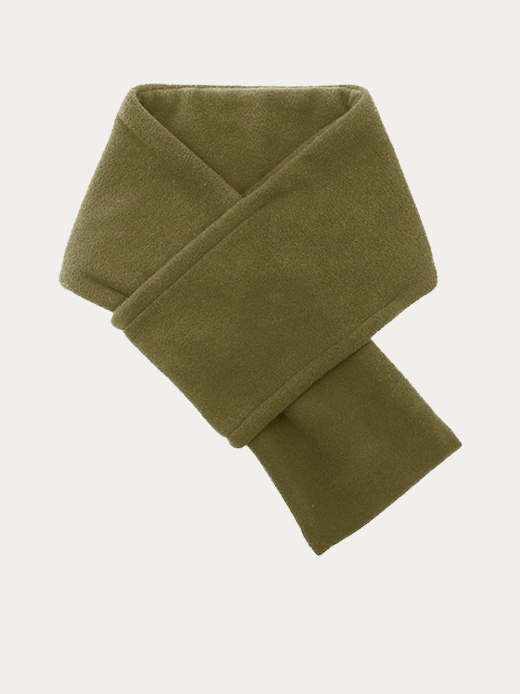 Minimalist Warm Polar Fleece Scarf