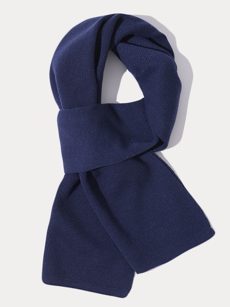 Classic Thick Solid Knit Scarf