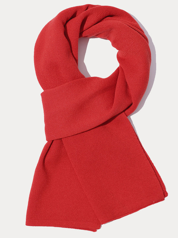 Classic Thick Solid Knit Scarf