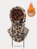 Thermal Fleece Hooded Ski Mask Face Cover Scarf