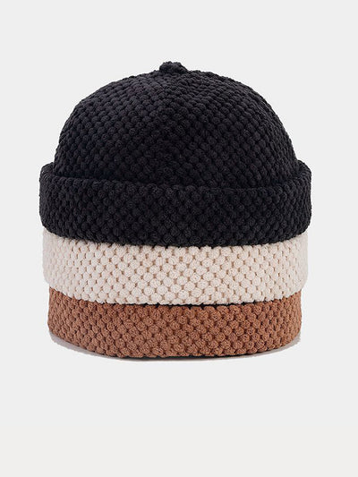 Corduroy Brimless Beanie Cap
