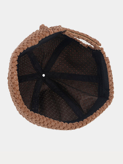 Corduroy Brimless Beanie Cap