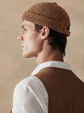 Corduroy Brimless Beanie Cap