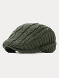 Retro Versatile Knitted Beret Hat