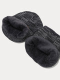 Thermal Fleece Neck Warmer Beanie Hat Set