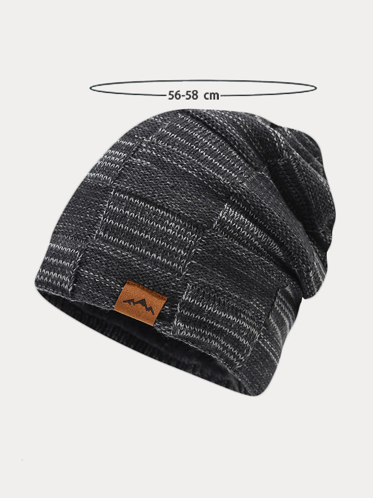 Thermal Fleece Neck Warmer Beanie Hat Set