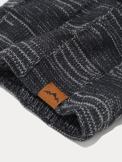 Thermal Fleece Neck Warmer Beanie Hat Set