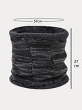 Thermal Fleece Neck Warmer Beanie Hat Set