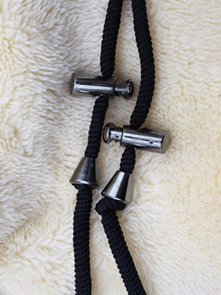 Windproof Fleece Hooded Ski Mask Face Cover Scarf