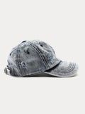 Summer Distressed Ripped Denim Baseball Cap
