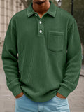 Timeless Design Corduroy Polo Shirt