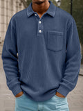 Timeless Design Corduroy Polo Shirt