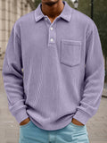 Timeless Design Corduroy Polo Shirt