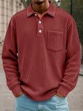 Timeless Design Corduroy Polo Shirt