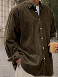 Classic Essential Corduroy Long Sleeve Shirt