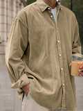 Classic Essential Corduroy Long Sleeve Shirt