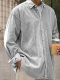 Classic Essential Corduroy Long Sleeve Shirt