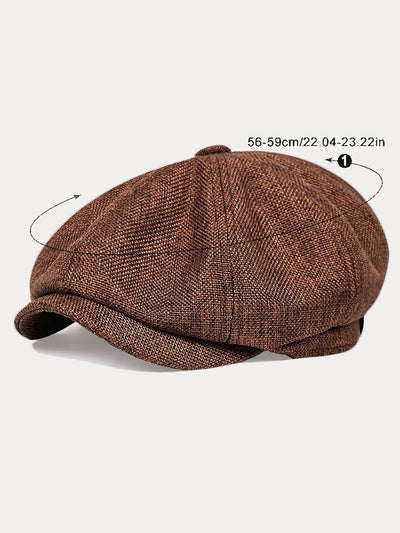 Vintage 100% Cotton Beret Hat