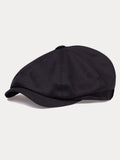 Classic Cotton Blend Newsboy Cap