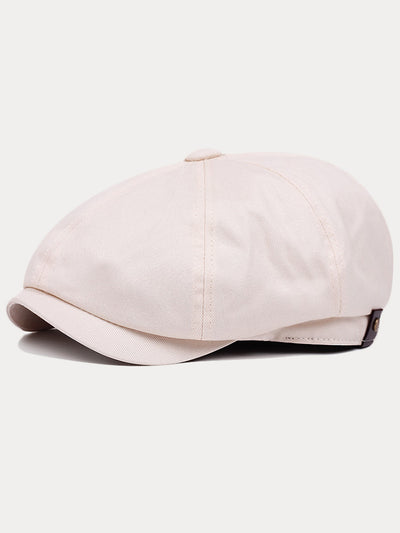 Classic Cotton Blend Newsboy Cap