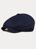 Classic Cotton Blend Newsboy Cap