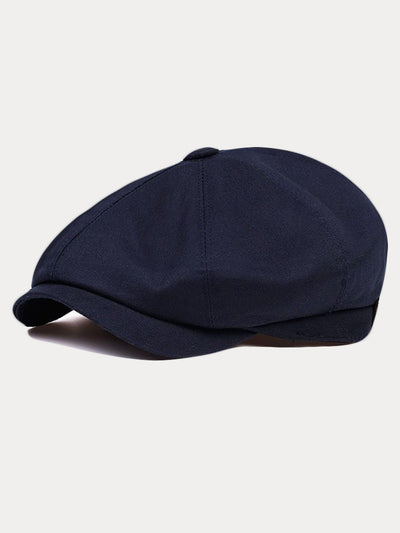 Classic Cotton Blend Newsboy Cap