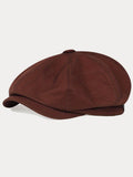Classic Cotton Blend Newsboy Cap