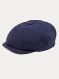 Versatile Cotton Blend Newsboy Cap