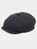 Versatile Cotton Blend Newsboy Cap