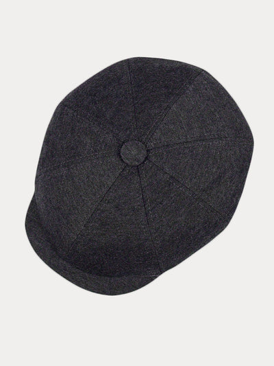 Versatile Cotton Blend Newsboy Cap