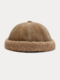 Warm Fleece Brimless Beanie Hat