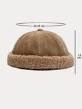Warm Fleece Brimless Beanie Hat
