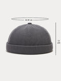Classic Casual Corduroy Brimless Beanie Hat