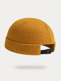 Versatile Warm Knit Brimless Beanie Hat