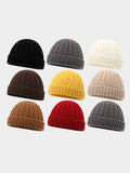 Winter Versatile Cable Knit Beanie Hat