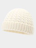 Winter Versatile Cable Knit Beanie Hat