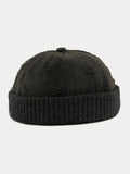 Stylish Knit Distressed Beanie Hat