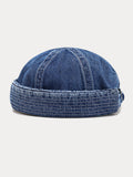 Street Style Denim Brimless Beanie Hat
