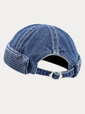 Street Style Denim Brimless Beanie Hat