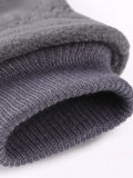 Warm Fleece Anti-Slip Driving Skiing  Gloves