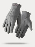 Warm Fleece Lining Riding Gloves