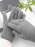 Winter Thicken Keep Warm Knit Gloves
