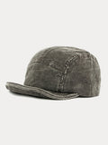 Stylish Corduroy Short-Brimmed Baseball Cap