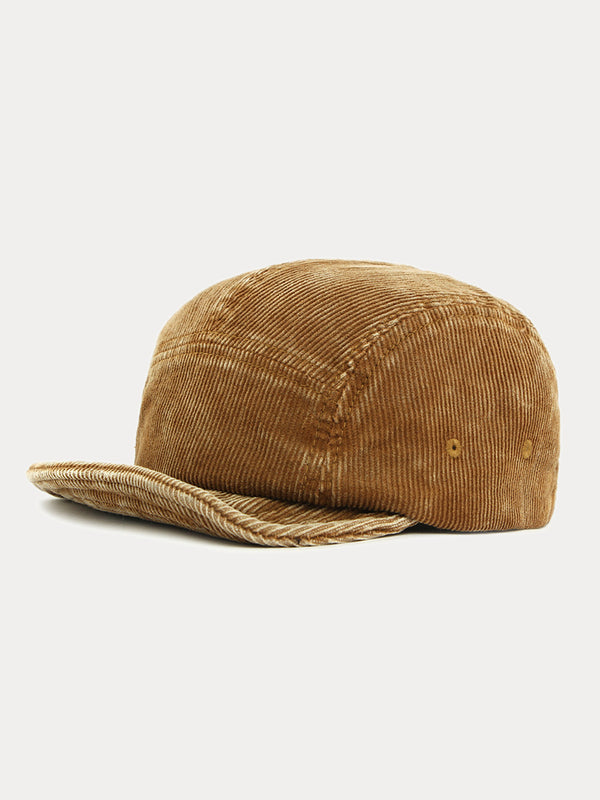 Stylish Corduroy Short-Brimmed Baseball Cap