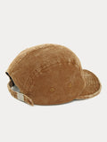 Stylish Corduroy Short-Brimmed Baseball Cap