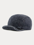 Stylish Corduroy Short-Brimmed Baseball Cap