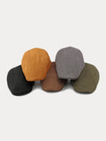 Minimalist Suede Beret Hats