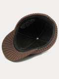Winter Ear Protection Brim Beanie Hat