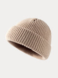 Classic Soft Elastic Knit Beanie