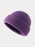 Classic Soft Elastic Knit Beanie